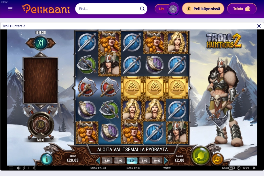 Nettikasinoiden pelit